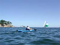 Leaving Cohasset Harbor